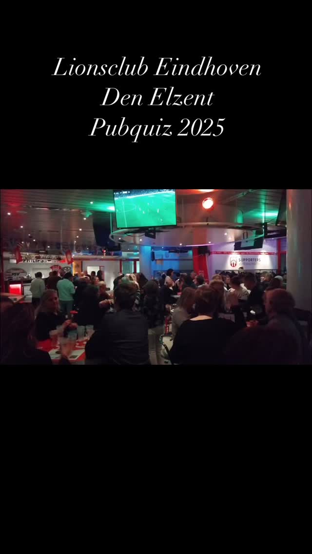 De PubQuiz van 2025 met ruim 150 deelnemers